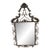 Vintage Baroque Wrought Iron Mirror For Sale
