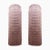 Diamanted Pink Rectangular Murano Glass Wall Lights by Simoeng, Set of 2 For Sale - Image 9 of 9