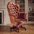 Elegant presidential armchair with leather coating. The series capitonné upholstery especially enhances the luxury of this...
