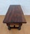 Spanish Carved Wood Side Table with Geometric Decoration and Spiral Legs, 1930 For Sale - Image 12 of 15