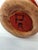 Vintage French Ceramic Bottle in Red by Robert Picault for Vallauris, 1950 For Sale - Image 12 of 14
