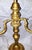 Late 19th Century Late 19th Century French 23k Gilded Louis XVI Style Candleabra Lamps - A Pair For Sale - Image 5 of 8