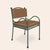 Early 21st Century Panarea Armchair in Taupe and Cream Upholstery by Ceraudo, 2010s For Sale - Image 5 of 5