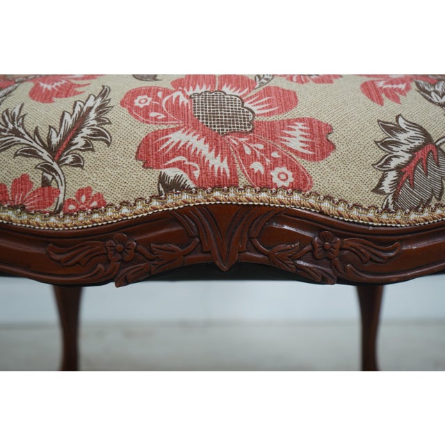 Pair French Louis XV Newly Upholstered Bergere Armchairs For Sale - Image 15 of 18