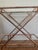 1970s 1970s Hollywood Regency Faux Bamboo Bar Cart For Sale - Image 5 of 11