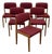 Set of 6 Danish Mid Century Modern Dining Chairs | Teak Chairs by h.w. Klein for Bramin, Made in Denmark, C. 1960’s For Sale