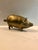 Vintage Contemporary Solid Brass Pig Figurine For Sale - Image 14 of 17