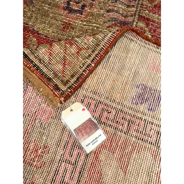 Antique Samarkand Rugs: The desert oasis of Khotan was an important stop on the Silk Road. The people of Khotan were...