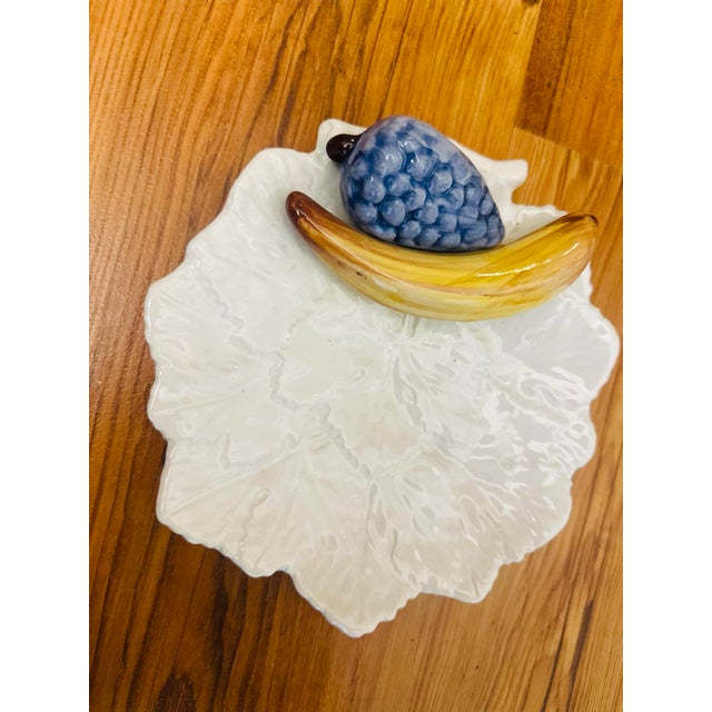 1970s Vintage Italian 3 Dimentional Plate For Sale - Image 5 of 8