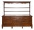Antique English Welsh Oak Dresser Circa 1850 Victorian Plate Rack For Sale