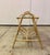 Italian Midcentury Rattan & Bamboo Side Table / Magazine Rack, 1950/60s For Sale - Image 9 of 12