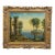 Late 20th Century Rome Italy Capriccio Landscape Oil Painting After Francesco Lazaro Guardi 32" For Sale