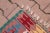 Ruby Red 1960s Pastel Colorful Nomadic Antique Handmade Kilim Rug For Sale - Image 8 of 10