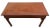 Brown Vintage Baker Furniture Writing Table Historic Charleston Chippendale Mahogany For Sale - Image 8 of 13