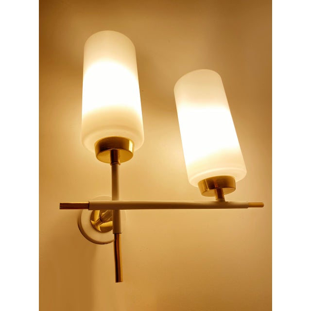 Mid-Century French Sconces, 1960s, Set of 2 For Sale - Image 4 of 18