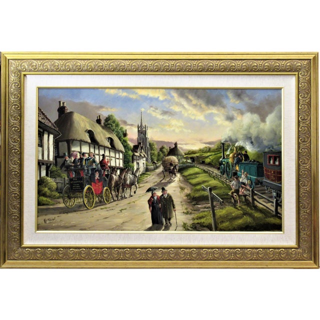 Reginald John Mitchell, The Despatch, Circa 1985 For Sale - Image 9 of 9