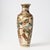 Hand-painted Japanese Satsuma vase. Made during the Meiji period in the late 19th century.