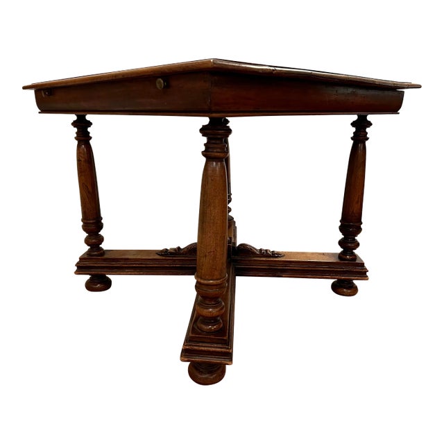 Napoleon III Walnut Table For Sale
