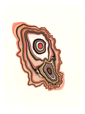 Pernille Snedker, Woodrings #04, Archival Giclée Fine Art Print