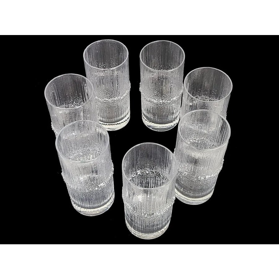 1970s Niva High Ball Glasses by Tapio Wirkkala for Iittala Finland