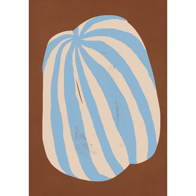 Contemporary Abstract Lines Giclee Print For Sale