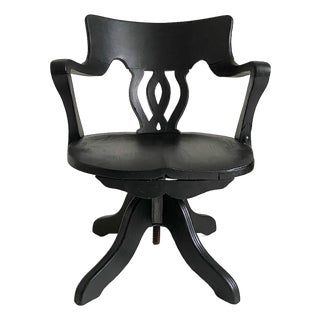 Antique American Office Chair, 1890s For Sale