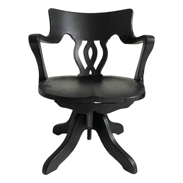 Antique American Office Chair, 1890s For Sale