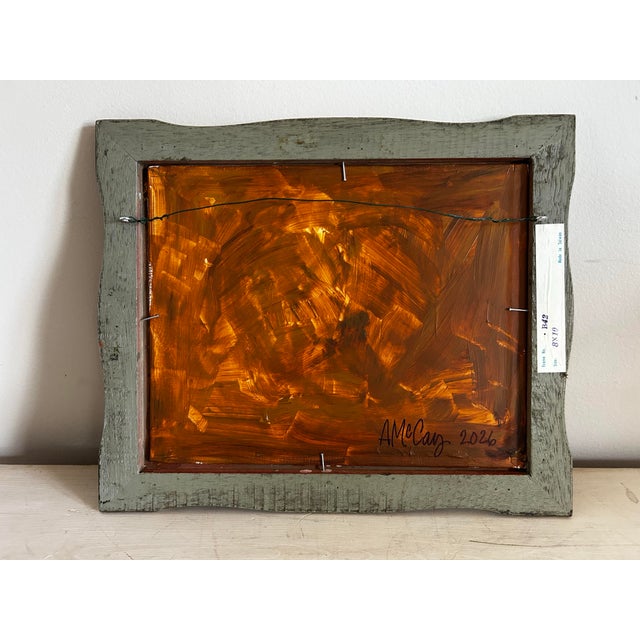 2020s Original Pop Art Painting of Hot Pink Smoking Lips by Alex McCay For Sale - Image 5 of 6