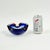 Mid-Century Blue Murano Glass Catchall attributed to Flavio Poli for Seguso, Italy, 1960s For Sale - Image 7 of 8