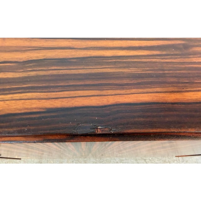 Vintage Mid-Century Modern Gabonese Ebony and Metal Sideboard For Sale - Image 13 of 17