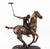 Polo Player Galloping Horse Sculpture, 20th Century, Bronze For Sale - Image 3 of 14
