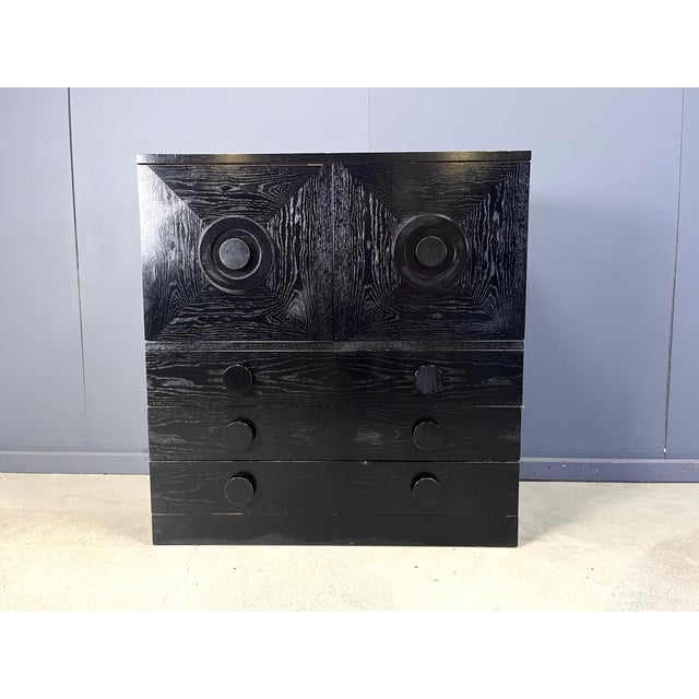 1970s Vintage Brutalist Bar Cabinet, 1970s For Sale - Image 5 of 13
