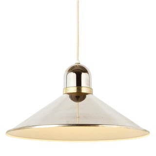 Vintage Modern Chrome Pendant Light by Progress Lighting For Sale