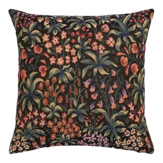 Thousand Flowers Regular Cushion With Feather Filler - 46x46cm (18"x18") For Sale