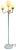 Bring a touch of vintage charm to your outdoor space with this unique 4-globe floor lamp. Designed in the style of a...