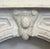 Antique Neoclassical White Marble Fireplace Mantel For Sale - Image 4 of 9