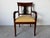 Hollywood Regency Vintage Hollywood Regency Neoclassical Style Mahogany Armchair For Sale - Image 3 of 12