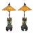 Vintage Frederick Cooper Frogs Lamps, a Pair For Sale