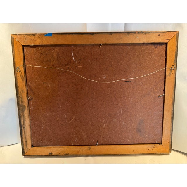 1930s 1930s "Rocky Prospect" Nevada Desert Landscape Painting by Harry Metzger For Sale - Image 5 of 10