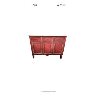 18th Century Italian Louis XVI Painted Chest For Sale