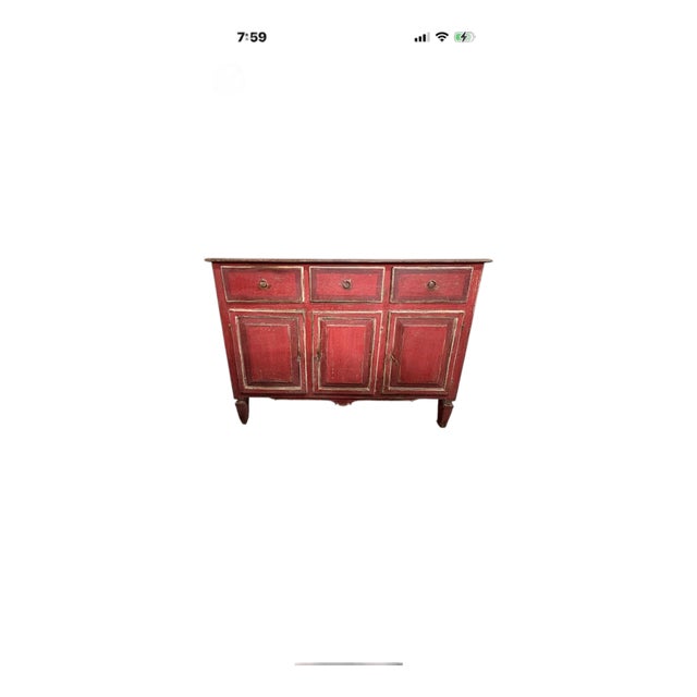 18th Century Italian Louis XVI Painted Chest For Sale