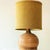 Brown Ceramic and Walnut Table Lamp by R. Houben, 1970 For Sale - Image 9 of 10