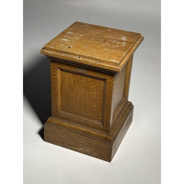 20th Century Classic Wooden Pedestal For Sale - Image 12 of 14