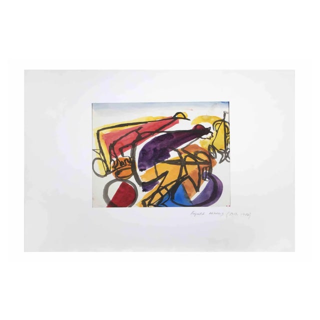 Reynold Arnould, Abstract Composition, Drawing, 1970 For Sale