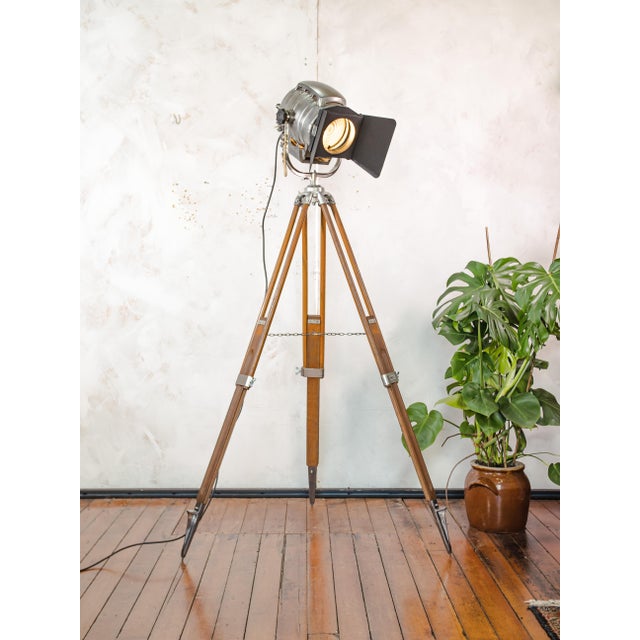 Hollywood Keg Light Floor Lamp with Fresnel Lens from Bardwell McAlister, 1950s For Sale - Image 6 of 18