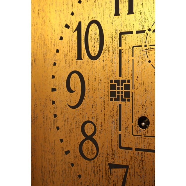 Stickley Mission Collection Oak Tall Case Clock For Sale In Philadelphia - Image 6 of 18