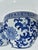 Vintage Floral Blue & White Planters, 2 Pieces For Sale - Image 4 of 5
