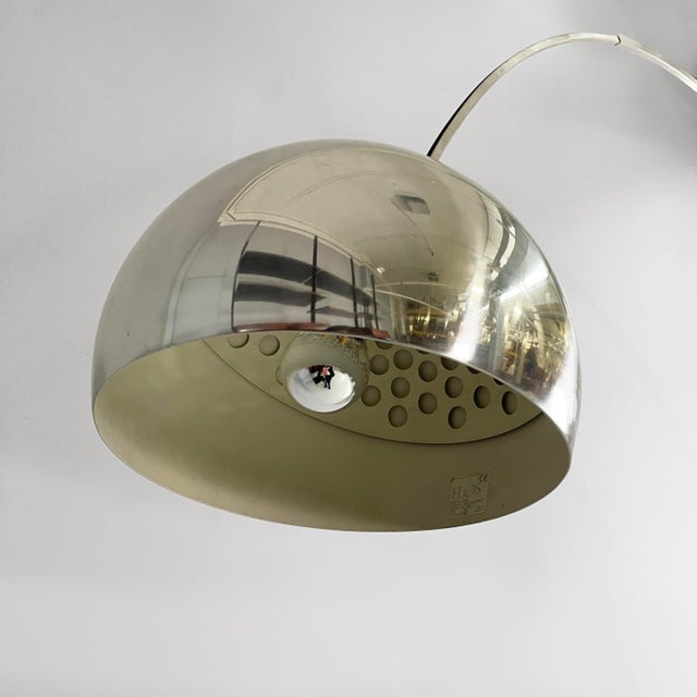 Italian Modern Floor Lamp Arco by Achille and Pier Giacomo Castiglioni for Flos, 1960s For Sale - Image 6 of 18