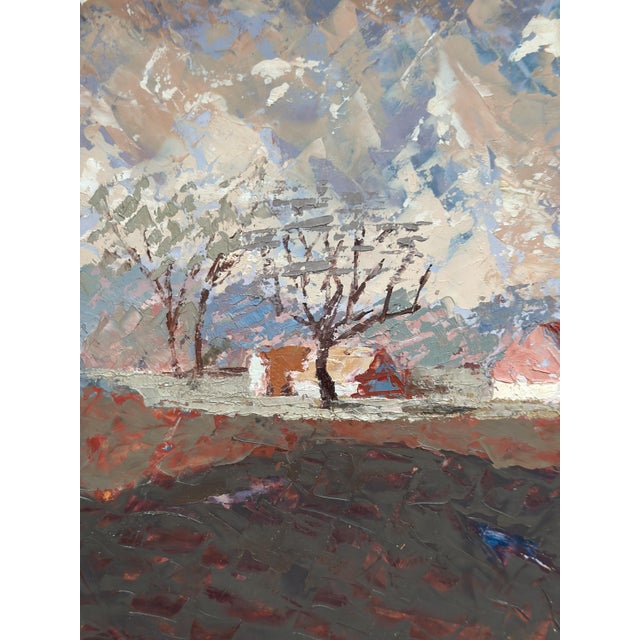 Bertil Wahlberg, Landscape, 1950s, Oil Painting on Panel, Framed For Sale - Image 14 of 18