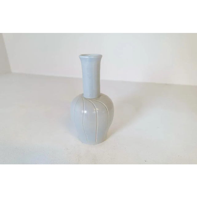 Art Deco Ceramic Vase by Ewald Dahlskog for Bo Fajans, Sweden, 1937 For Sale - Image 4 of 9